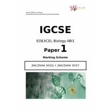 IGCSE Edexcel Biology 4BI1